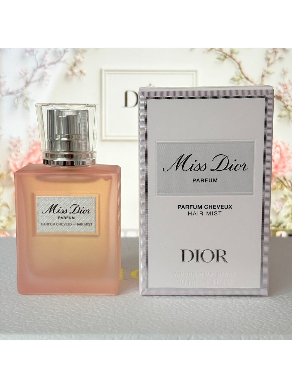 MISS DIOR PARFUM HAIR MIST - 98% FULL